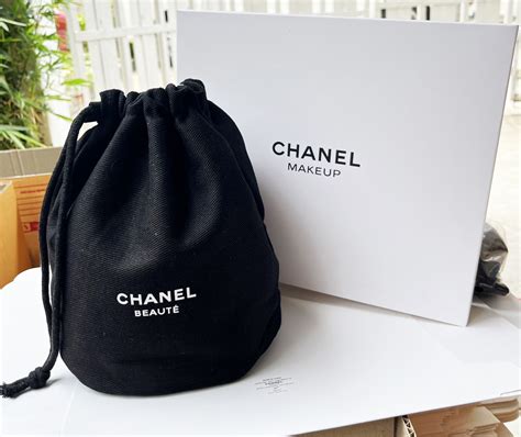 chanel makeup pouch|chanel makeup bag vip gift.